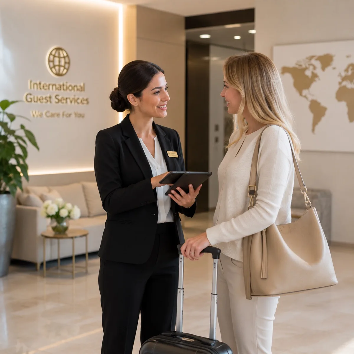 International guest services coordinator