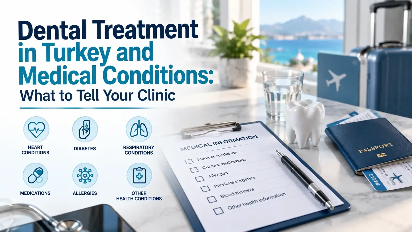Dental Treatment in Turkey and Medical Conditions
